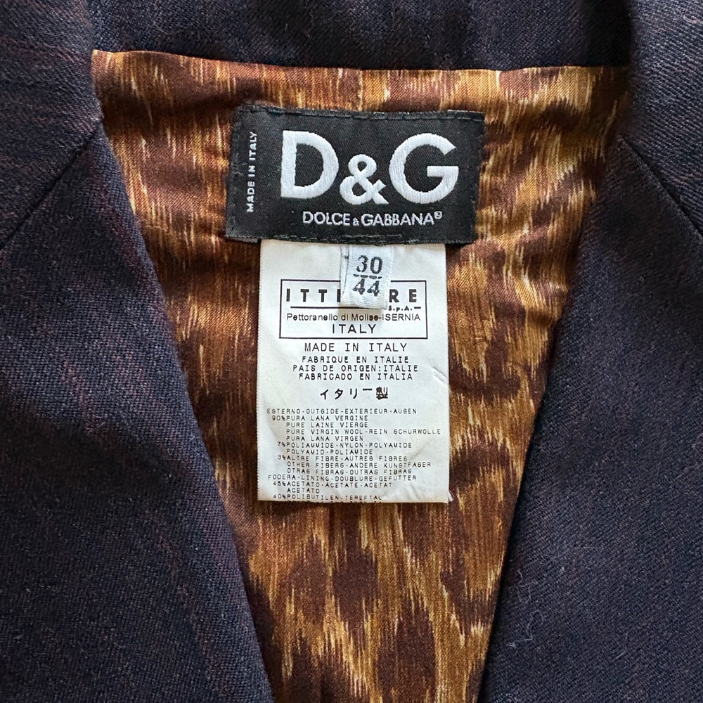 D&G Vintage Women's  Blazer - Picture 3 of 4